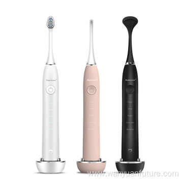 Electric Rechargeable Sonic Toothbrush with Smart Timer